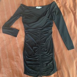 Black Bodycon Dress, XS-S